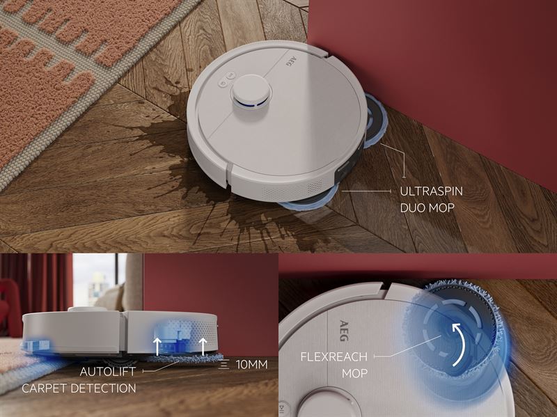 AEG Trilobite Wischfunktion