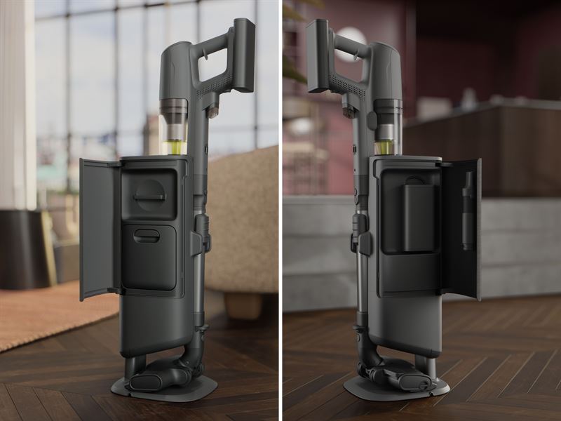 AEG AP83A25XNX All-in-One-Multifunktionsstation Entleerung Pflege Ladung Aufbewahrung