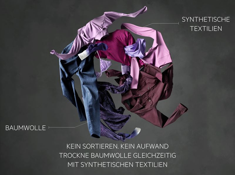 AEG 9000 AbsoluteCare Plus Wärmepumpentrockner MixDry Programm