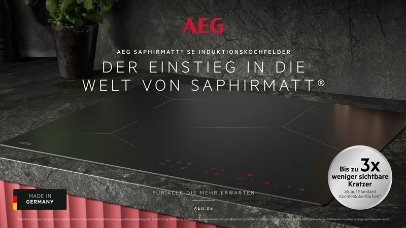 AEG Key-visual SaphirMattSE