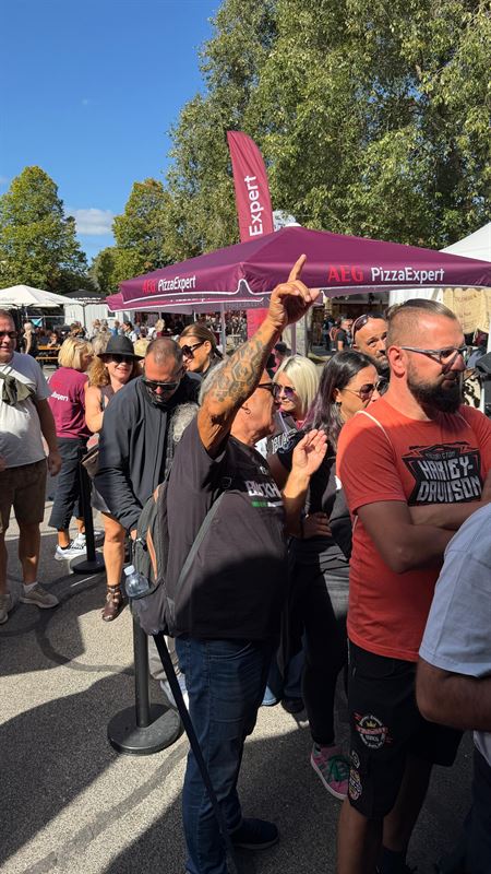 AEG PizzaExpert Experience Tour Bike Week