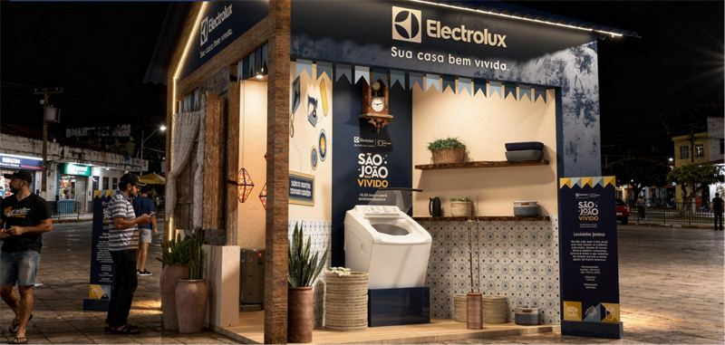 Electrolux no São João de Caruaru 2026