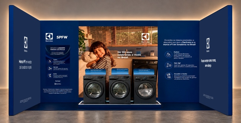 Electrolux apresenta nova Lava e Seca AutoDose no SPFW 2026