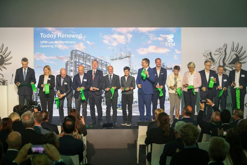 From wood to chemicals: UPM inaugurates pioneering biorefinery in Germany