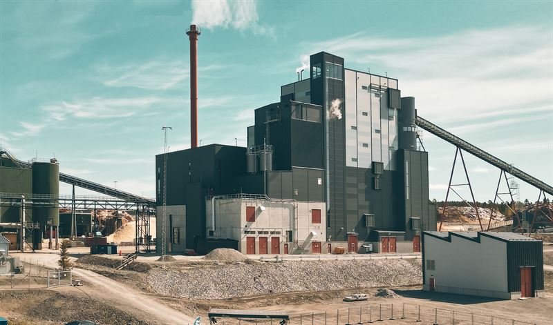 Jmtkrafts nya kraftvrmeverk i drift under vrsommarhst