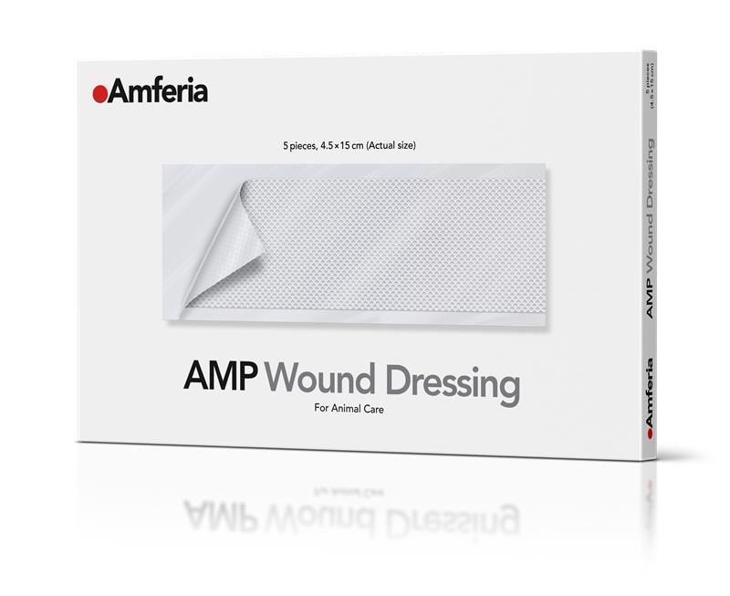 A box of amp wound dressing
AI-generated content may be incorrect.