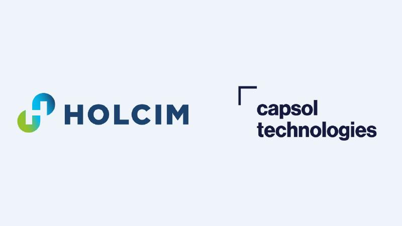 Holcim invests in Capsol to scale its advanced carbon capture technology