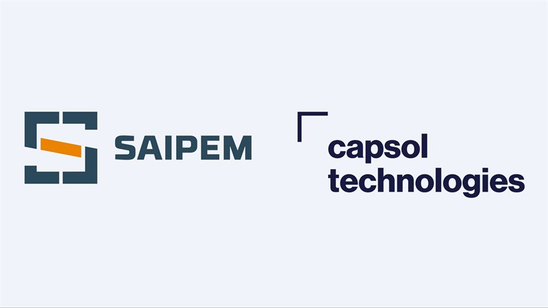Saipem and Capsol Technologies Partnership