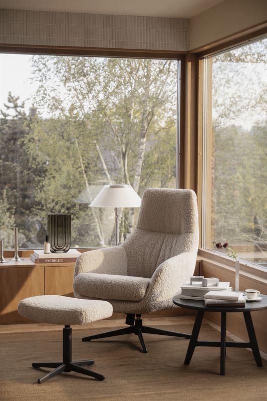Kersey lounge chair incl footstool 