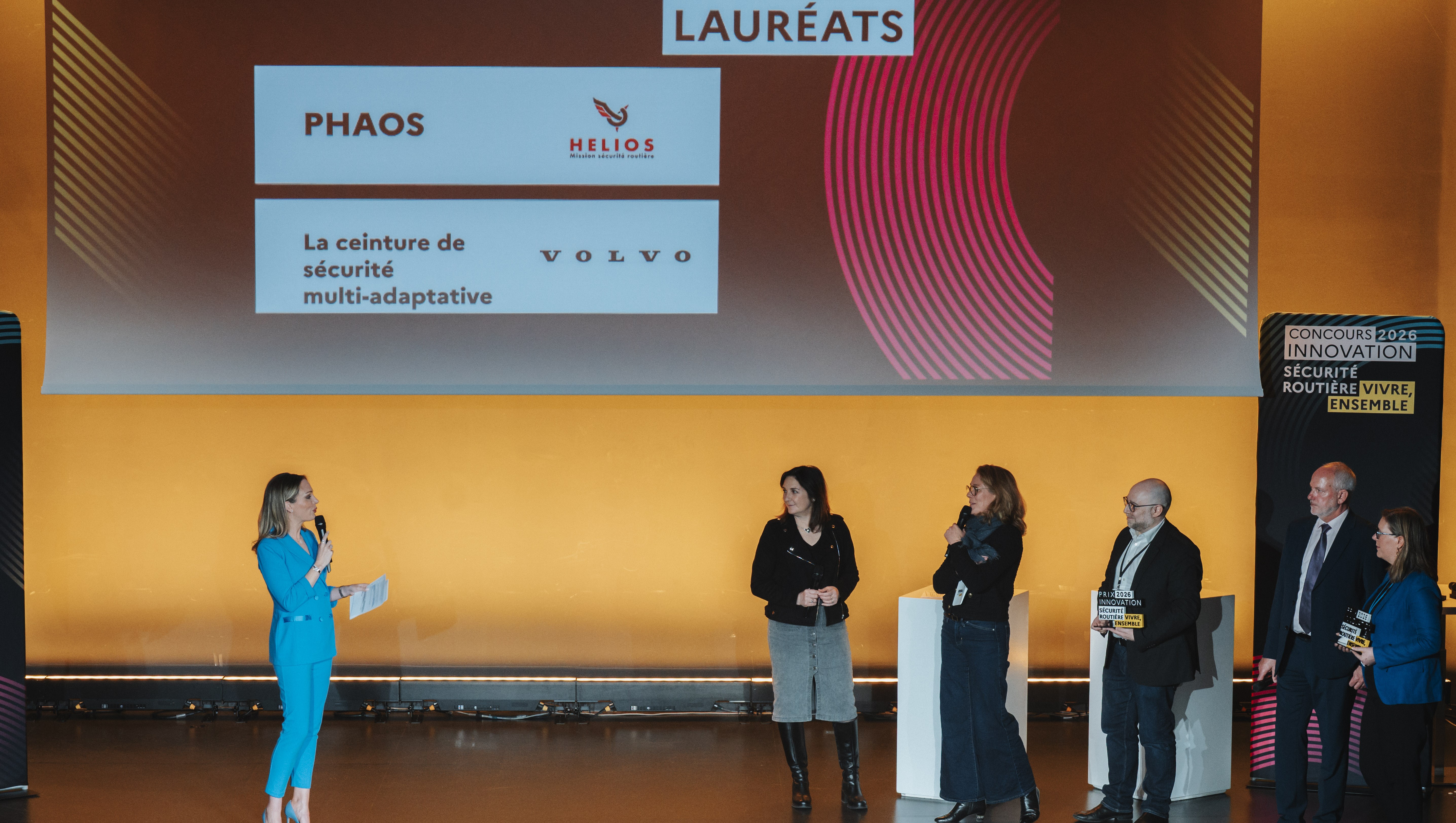La Ceinture de sécurité multi-adaptative de Volvo Cars est lauréate du Prix innovation sécurité routière 2026