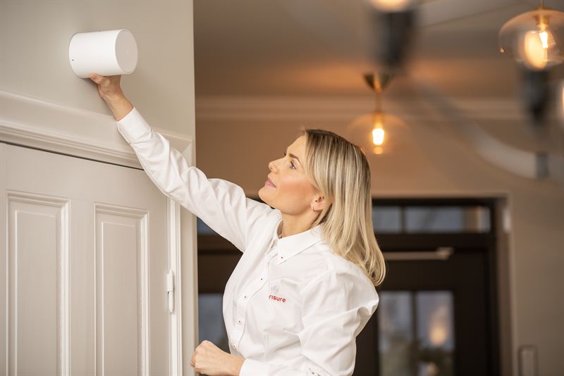 Installation zerovision Verisure