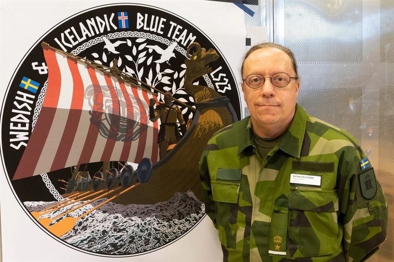 Patrik "paf" Fältström, lagledare för team Sverige-Island, major i Försvarsmakten och Säkerhetsskyddschef på Netnod