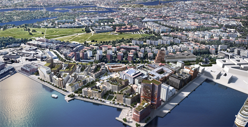 Visualisering Stockholms Hamnkvarter