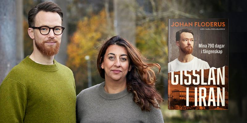 Johan Floderus och Sara Recabarren