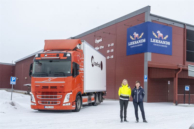 Leksands Knckebrd fr fossilfria frakter