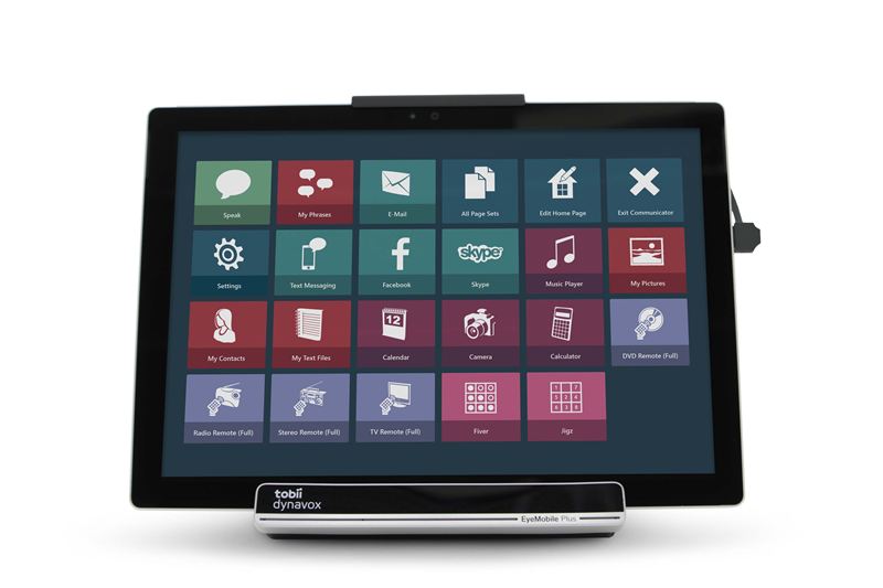 Tobii Dynavox Introduces Eyemobile Plus Transforms Pc Tablets Into Eye Gaze Controlled 2339