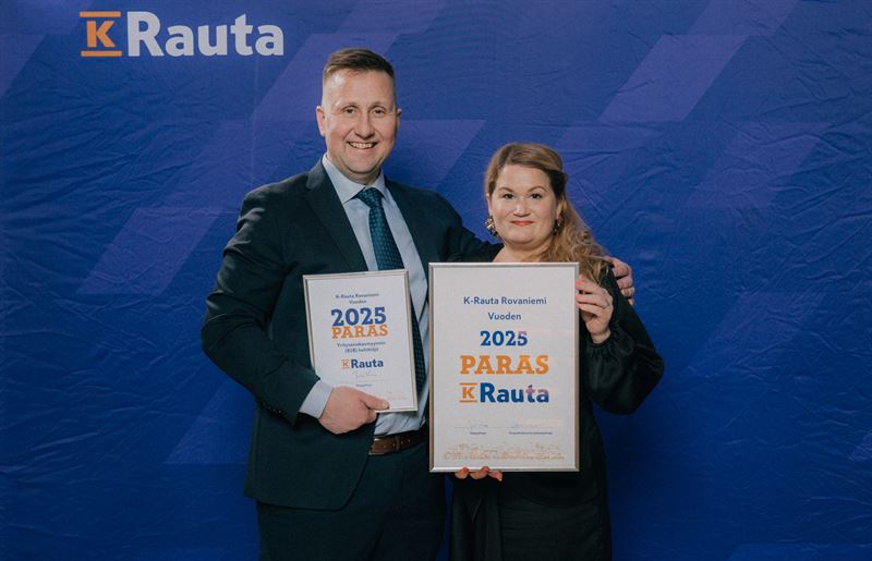 K-Rauta Rovaniemi Toivonen Antti-Jussi ja Jenni 29012026