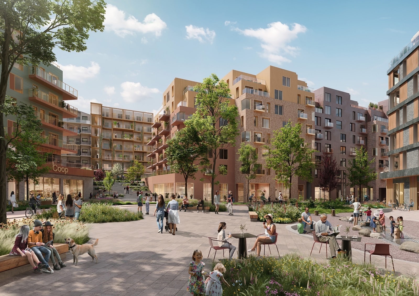 Peab builds homes in Vestby