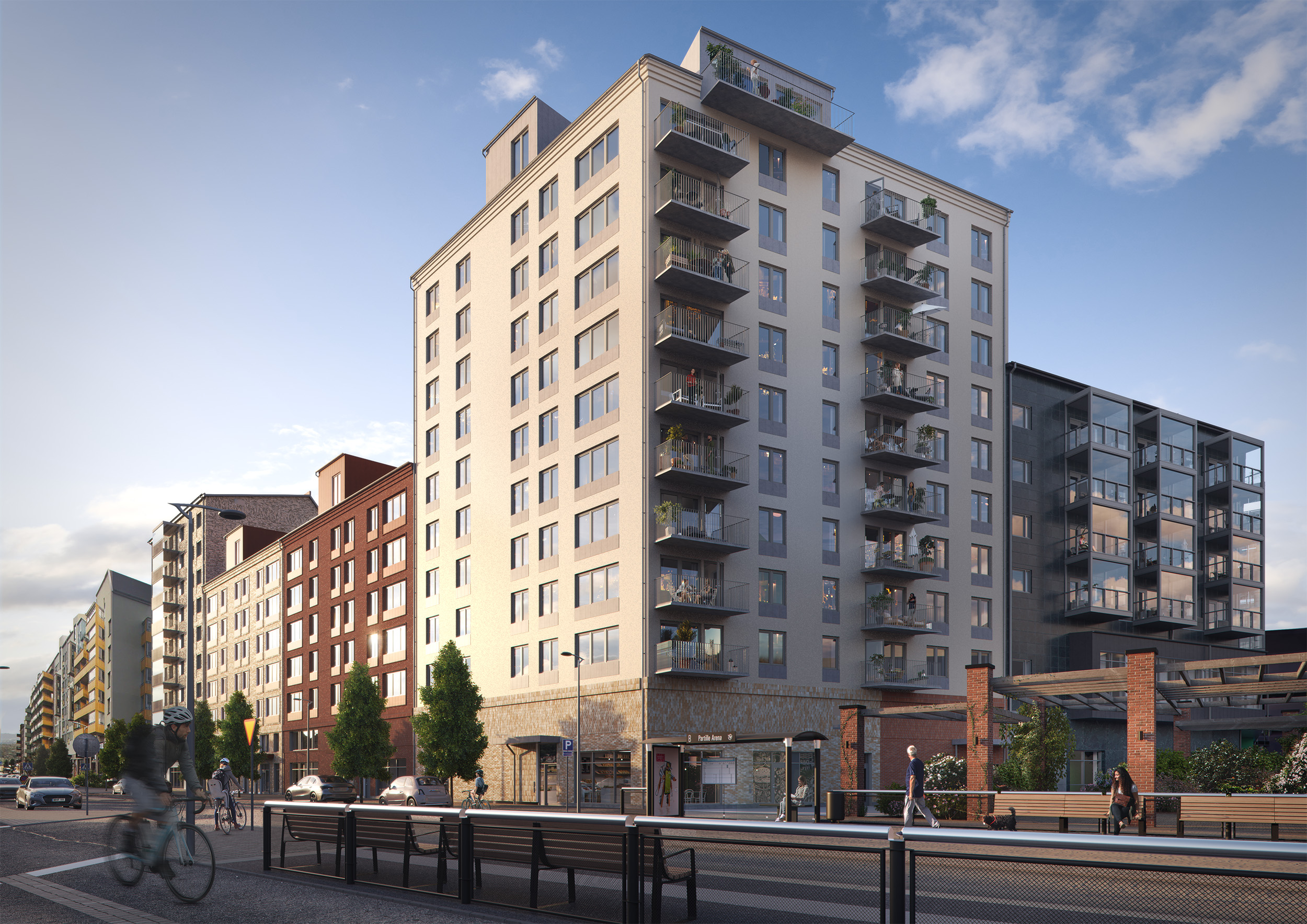Peab får uppdrag att projektera för fler bostadsrätter i Partille