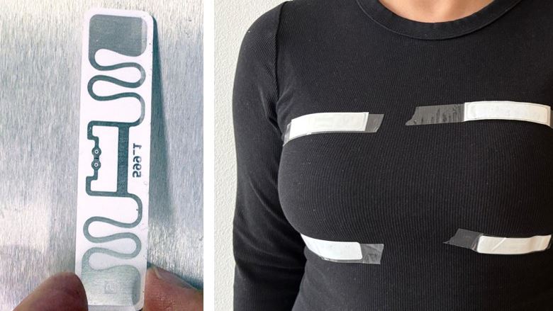 非接触で呼吸を測定する無線タグ技術の開発（These tags can monitor your breathing）