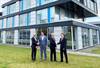 Willibald Berger, CAO HANZA, Timo Dreyer, CEO Beyers, Erik Stenfors, CEO HANZA, Wolfgang Beyers, main owner Beyers