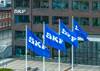 SKF flags outside SKF headquarters