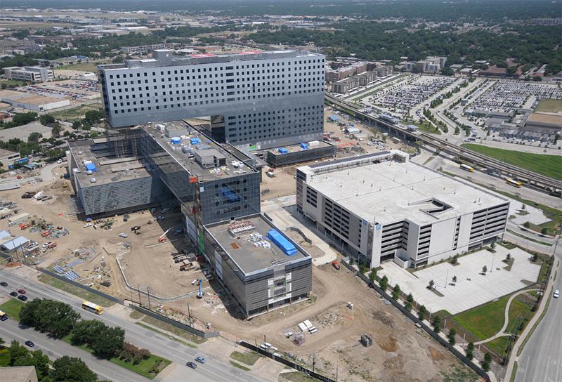 Parkland Hospital Map