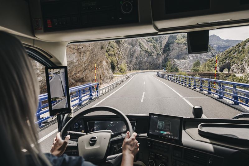Volvo FH Aero Drivers view