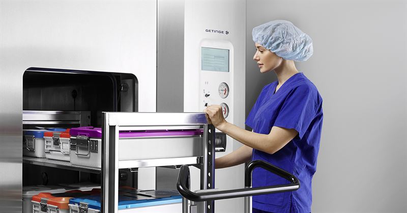 Getinge introduces new steam sterilizer GSS610H