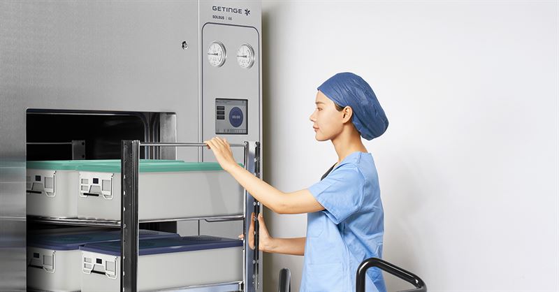 Cost-efficient sterilization with Getinge’s new steam sterilizer Solsus 66