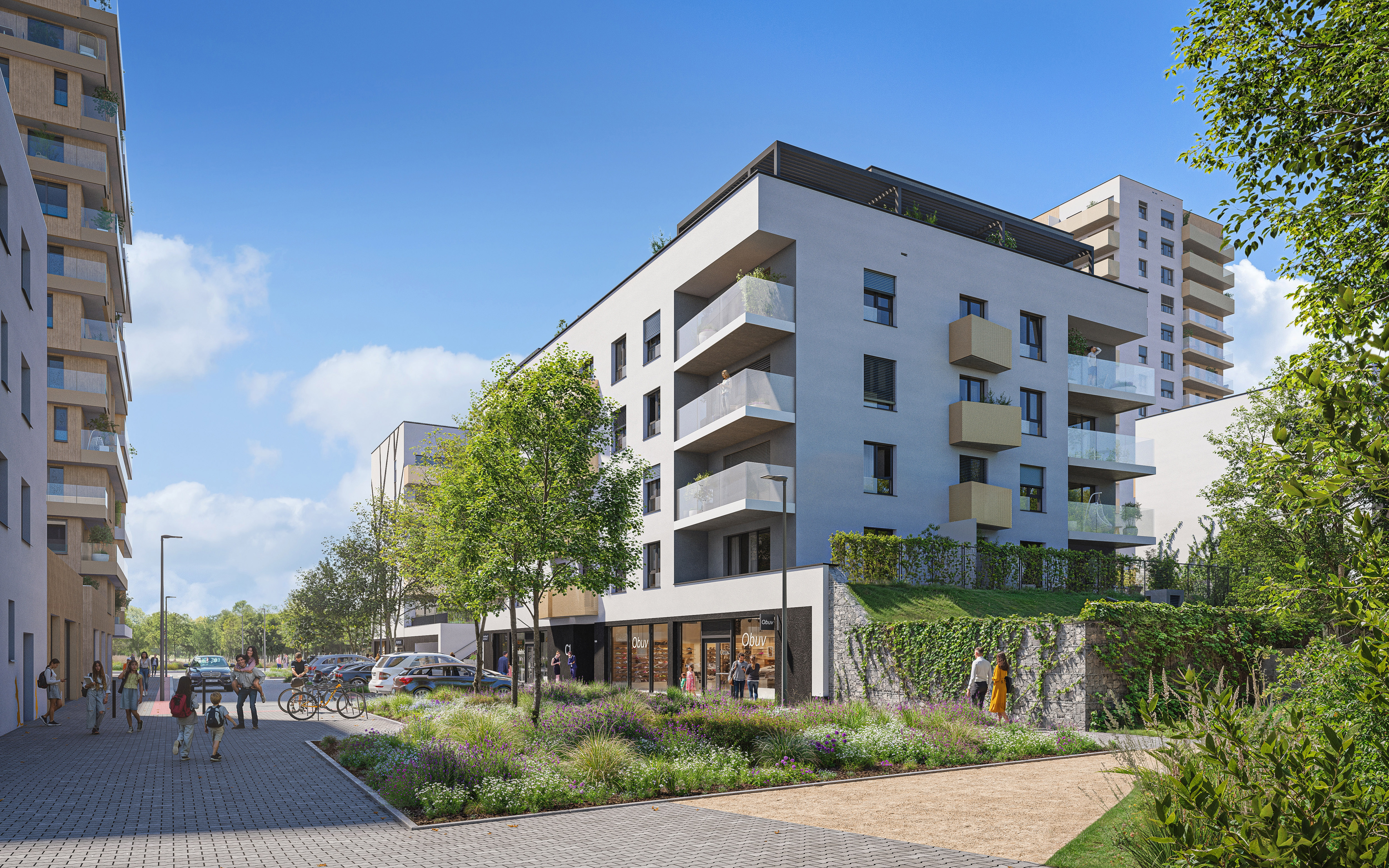 Skanska investerar CZK 1,5 miljarder, cirka 660 miljoner kronor, i ny etapp av bostadsprojekt i Prag, Tjeckien