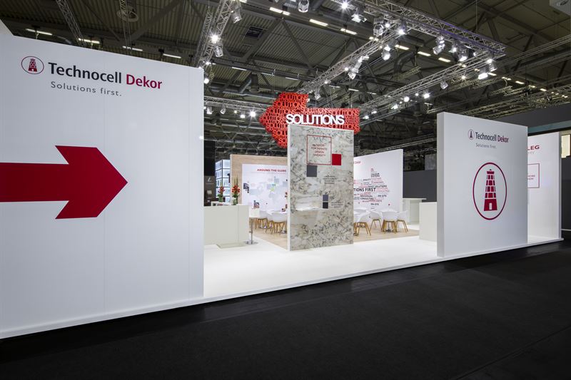 Open and welcoming  Technocell Dekor at Interzum 2019