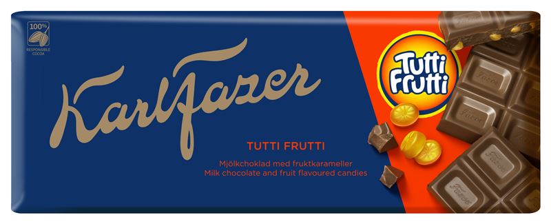 Tutti Frutti Chocolate | 35g Bars