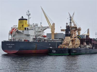 ESL Shipping and SSAB Raahe port cooperation